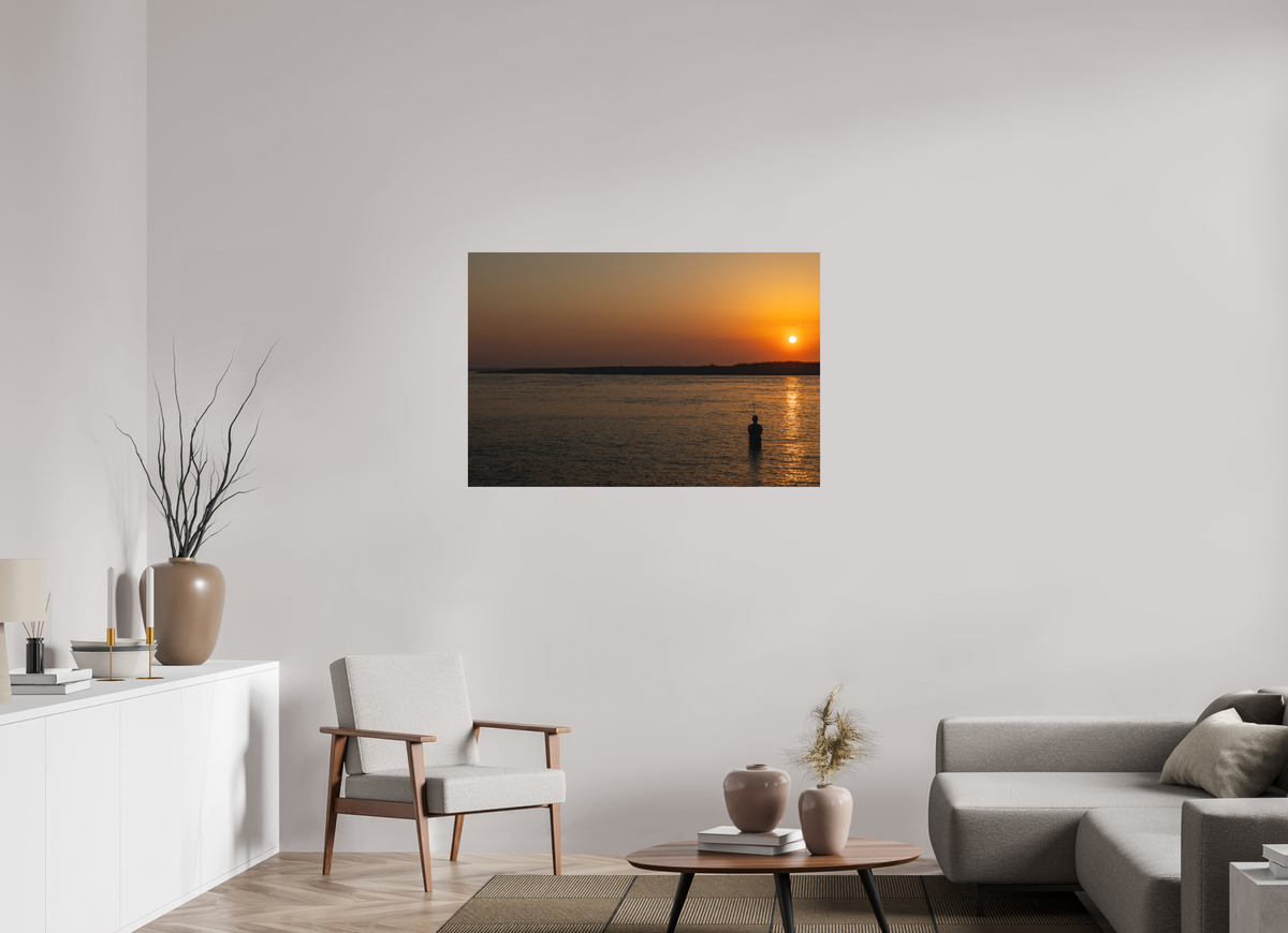 45 x 30″, Matte Photo Print Last Light, First Cast