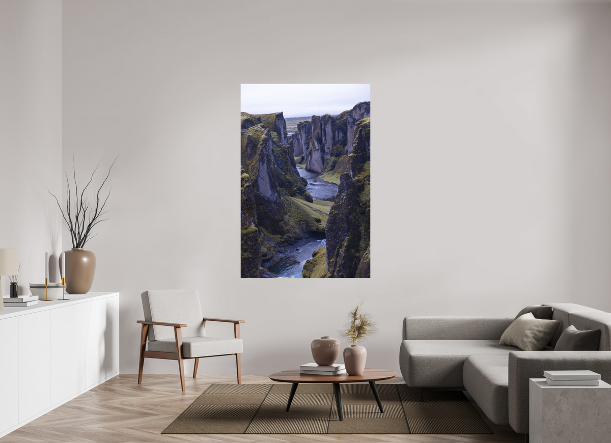 44 x 66″, Matte Photo Print Into the Heart of Iceland