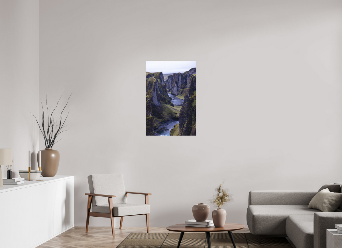24 x 36″, Matte Photo Print Into the Heart of Iceland