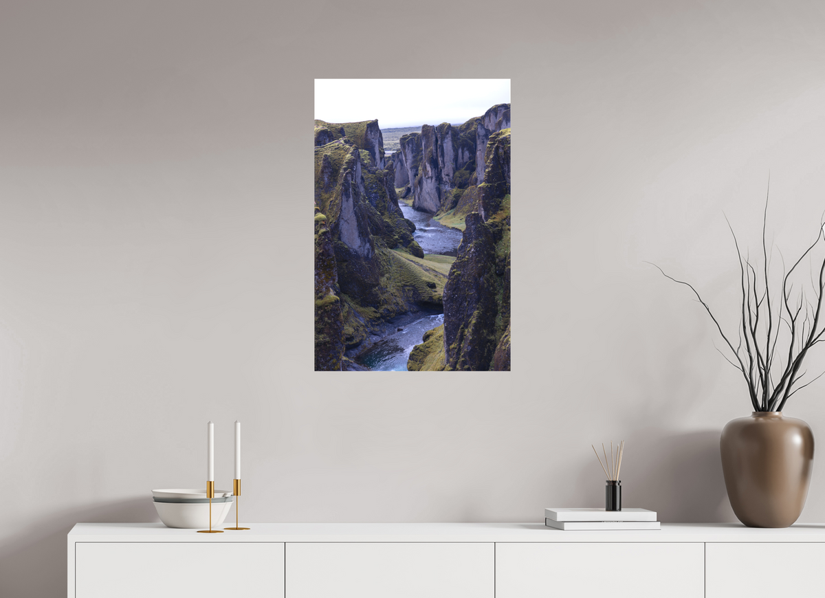 20 x 30″, Matte Canvas Unframed Into the Heart of Iceland