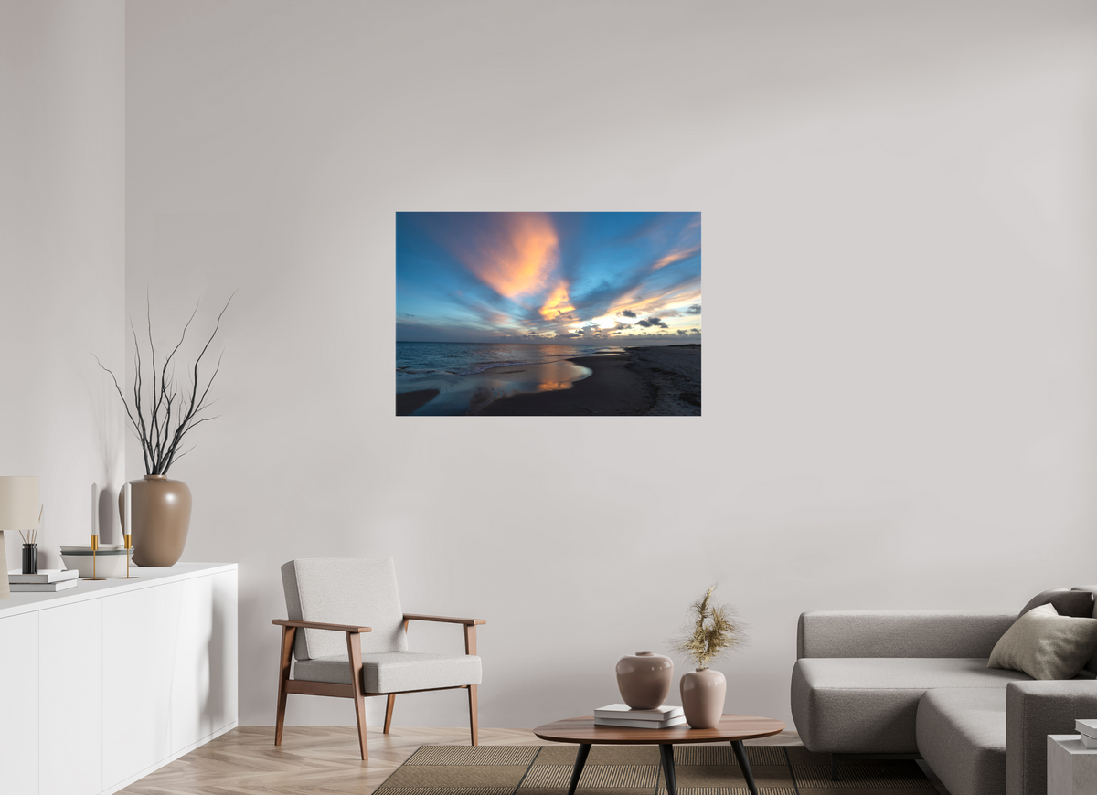 45 x 30″, Matte Canvas Unframed Where the Sky Meets the Sea