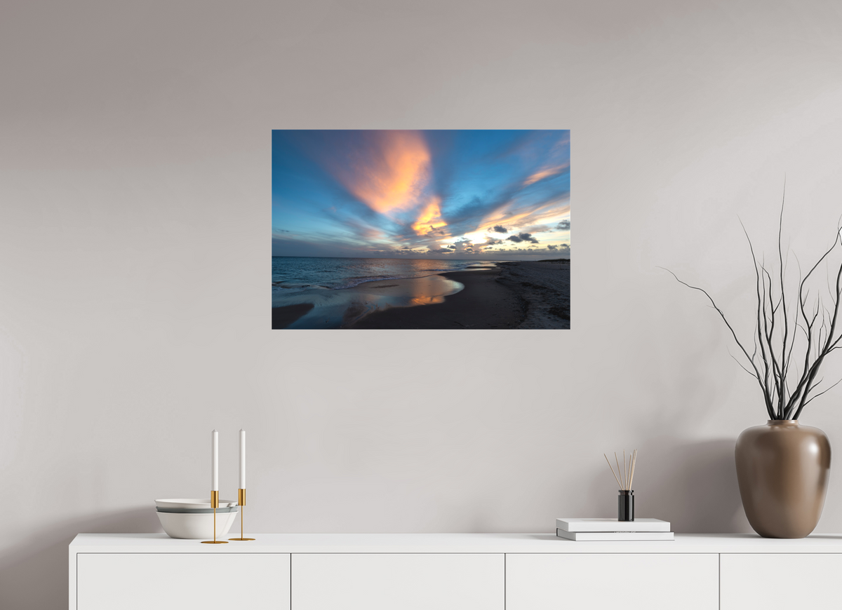 30 x 20″, Matte Canvas Unframed Where the Sky Meets the Sea