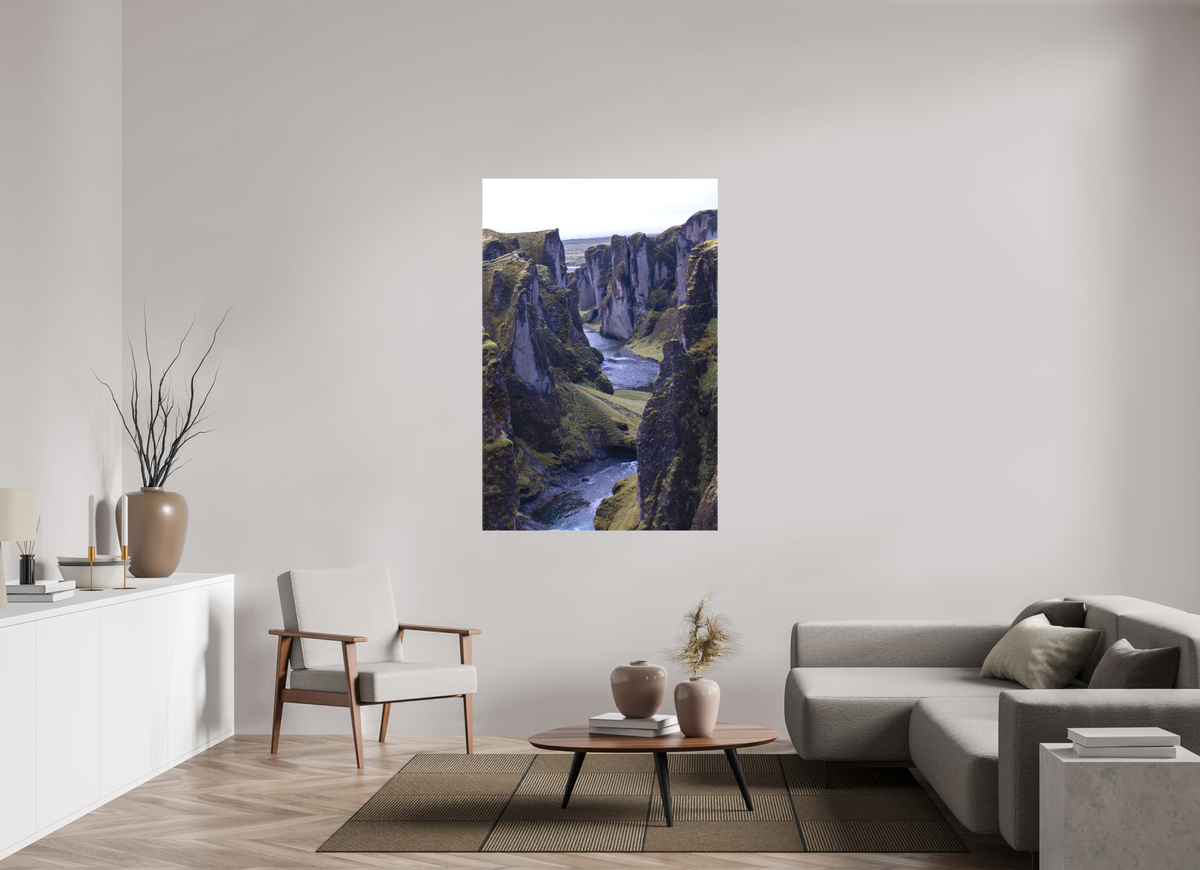 40 x 60″, Matte Canvas Unframed Into the Heart of Iceland