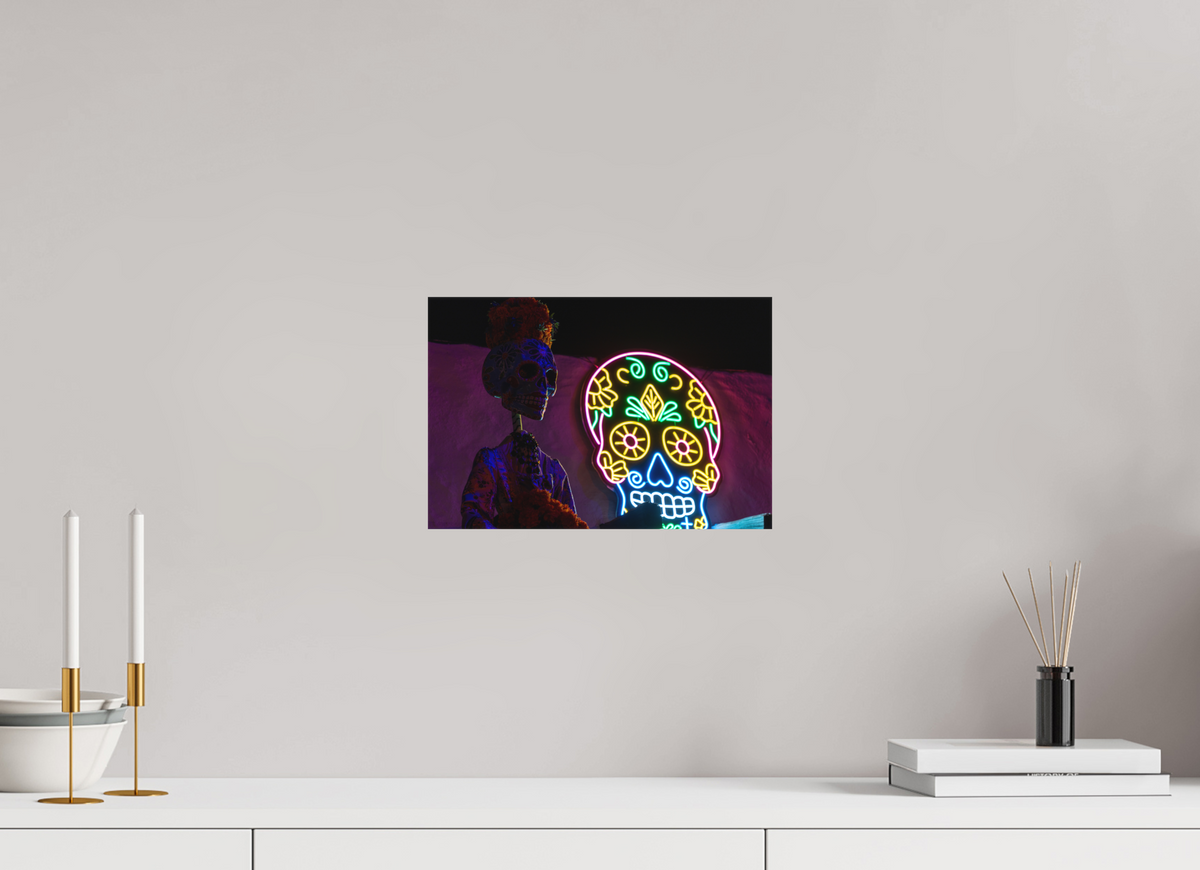 12 x 8″, Matte Canvas Unframed Neon Spirits