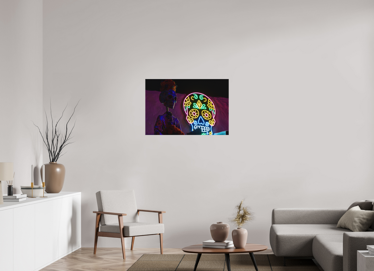 36 x 24″, Matte Canvas Unframed Neon Spirits