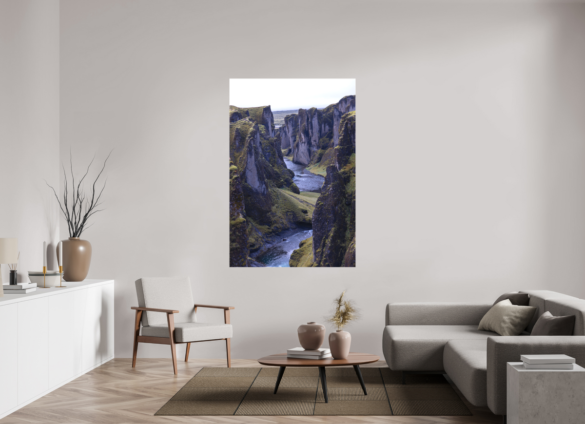 44 x 66″, Matte Canvas Unframed Into the Heart of Iceland