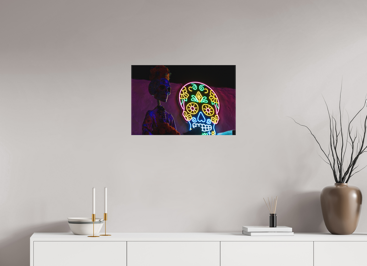 24 x 16″, Matte Canvas Unframed Neon Spirits