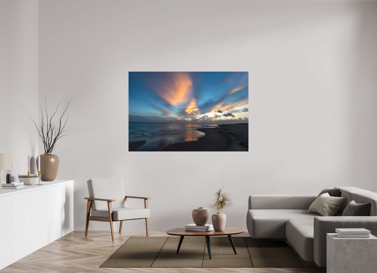 66 x 44″, Matte Photo Print Where the Sky Meets the Sea