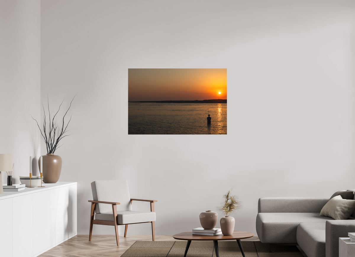 45 x 30″, Matte Canvas Unframed Last Light, First Cast