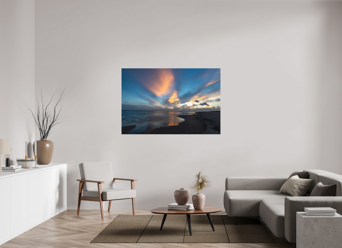 60 x 40″, Matte Photo Print Where the Sky Meets the Sea
