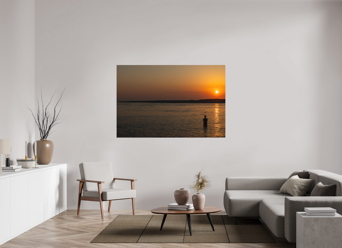 66 x 44″, Matte Photo Print Last Light, First Cast