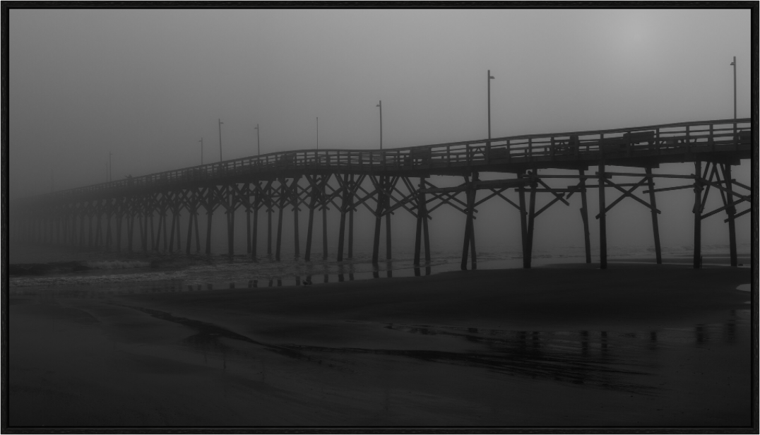 Main image Foggy Oak Island Pier