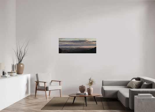 49.4 x 20″, Matte Canvas Unframed Mists of the Valley