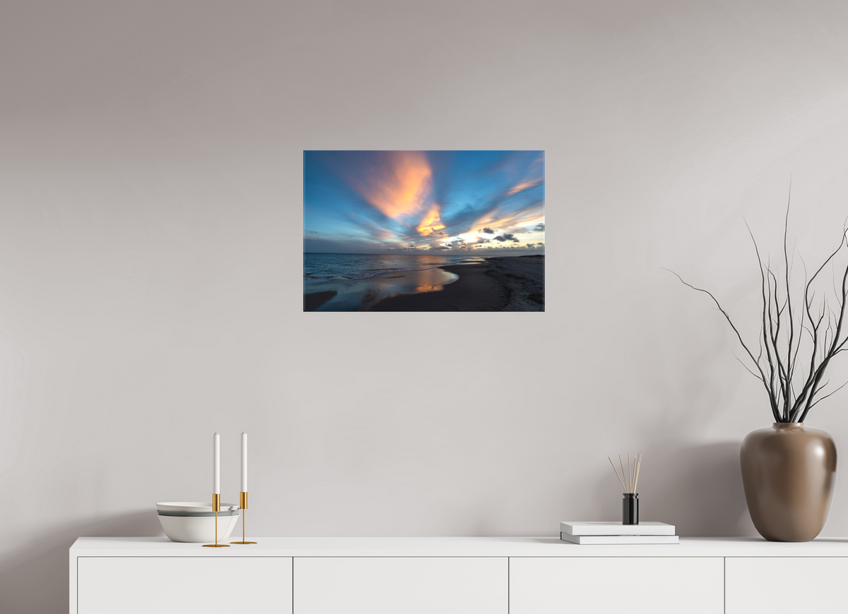 24 x 16″, Matte Canvas Unframed Where the Sky Meets the Sea