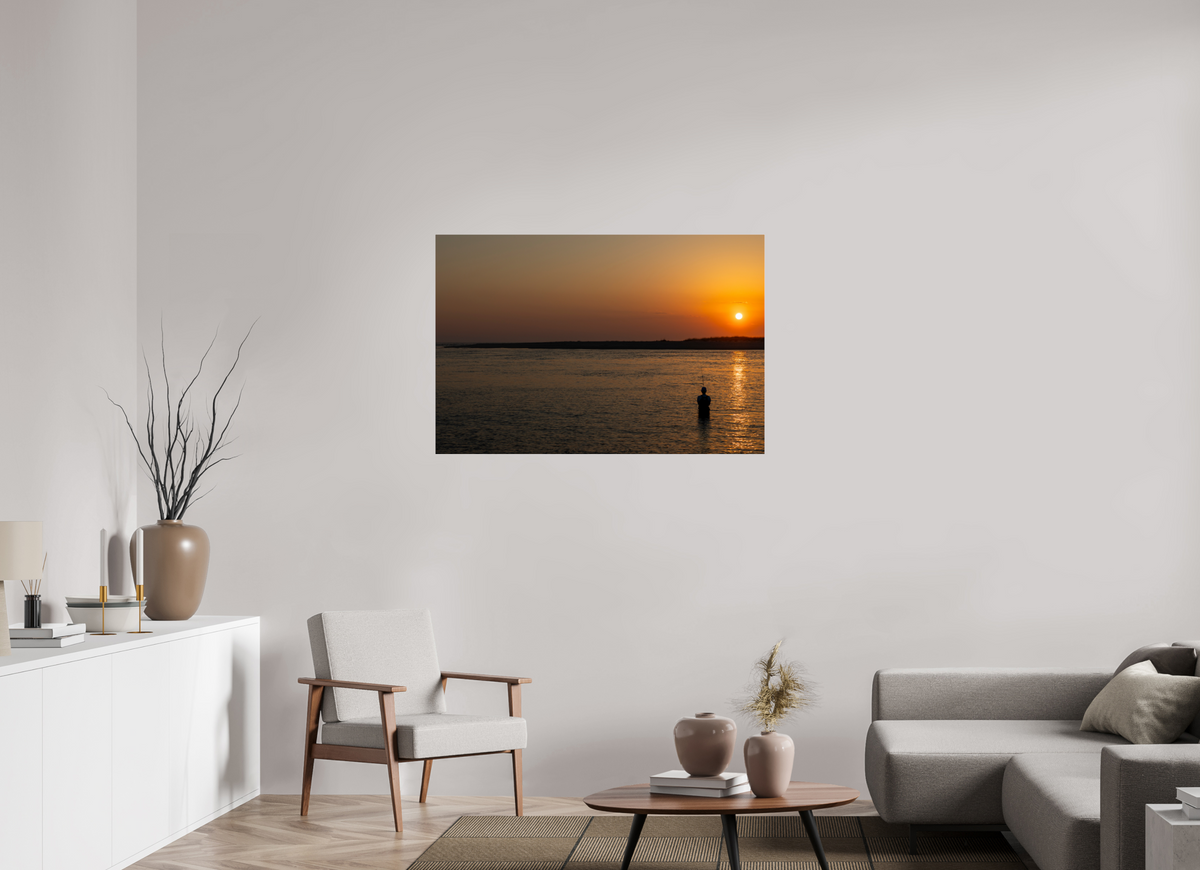 45 x 30″, Photo Print Under Acrylic Glass Last Light, First Cast