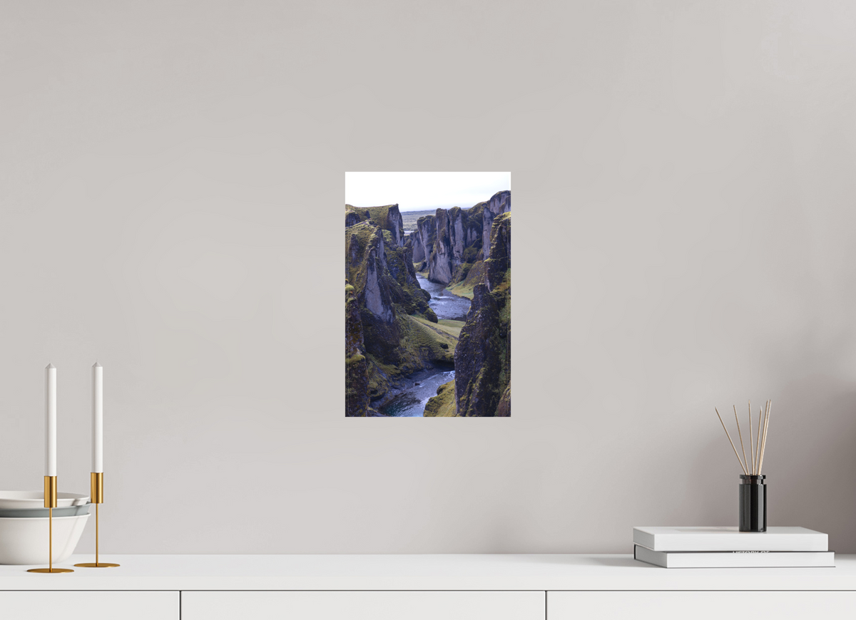 8 x 12″, Matte Canvas Unframed Into the Heart of Iceland