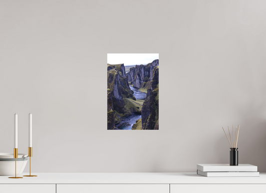 8 x 12″, Matte Canvas Unframed Into the Heart of Iceland