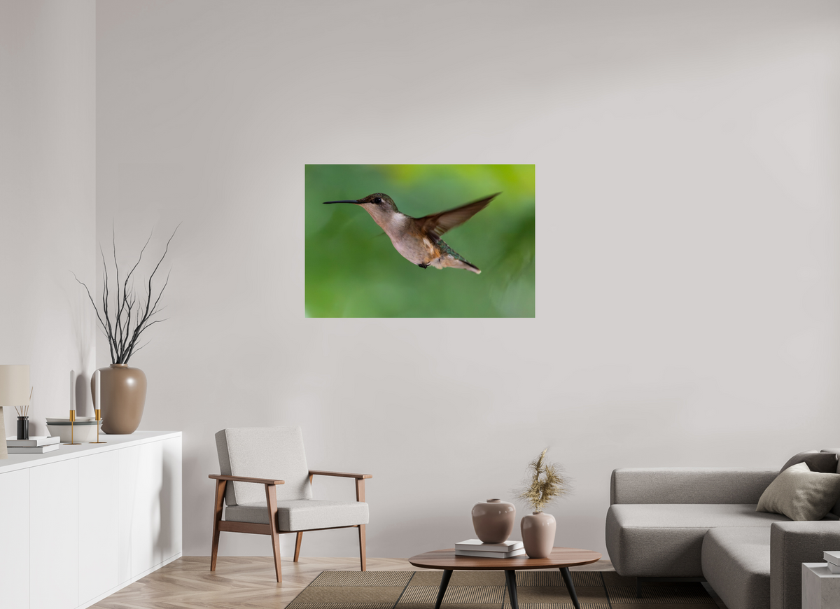 45 x 30″, Photo Print Under Acrylic Glass Suspended in Stillness